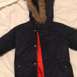 Kids winter parker coat
